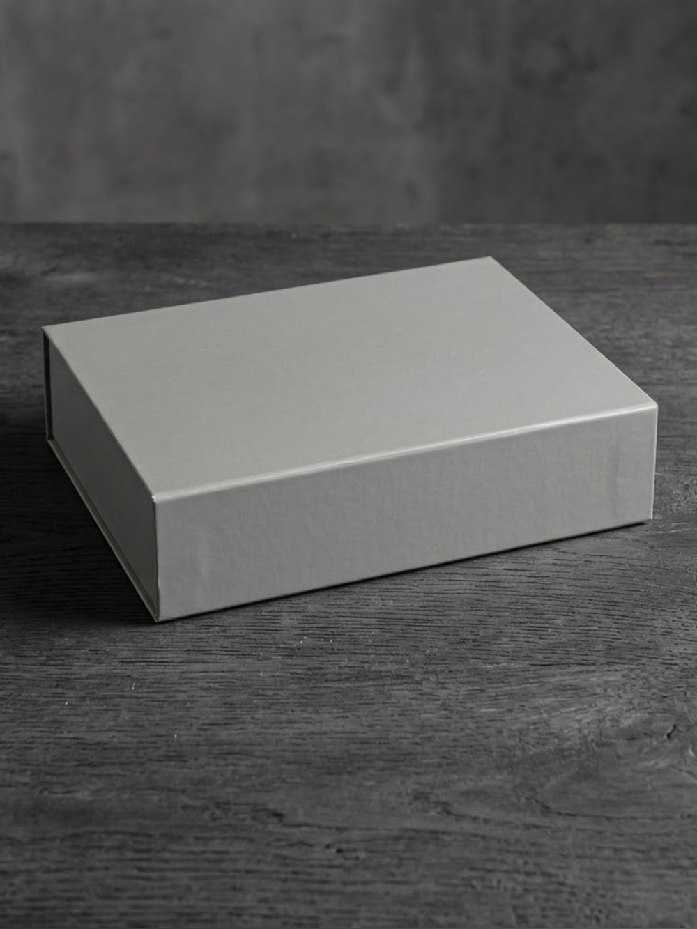 HAY Denmark Minimalist Grey Box Medium Magnetic Storage Organizer EUC